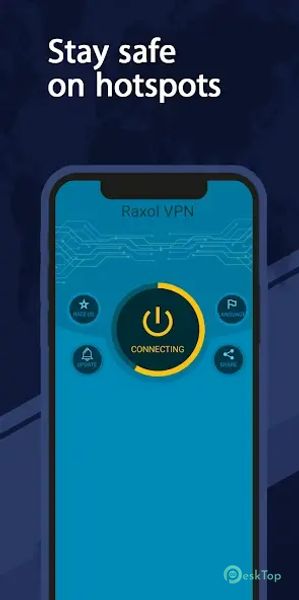 Raxol VPN 1.7.19 APK MOD Tam Ücretsiz İndir