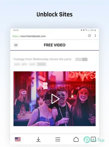 VPN Proxy Browser & Downloader 1.5.5144 APK MOD Descarga gratuita completa
