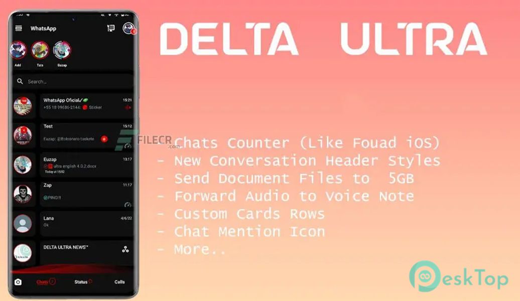 WA Delta Ultra v4.0.4 APK MOD تحميل مجاني كامل