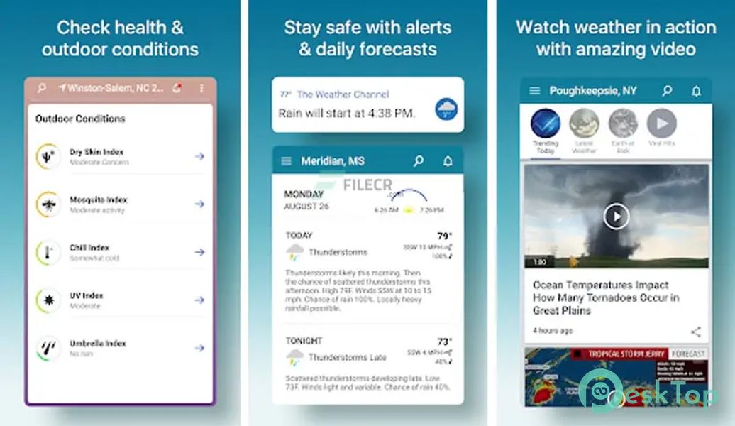 The Weather Channel 10.69.1 APK MOD Полная бесплатная загрузка