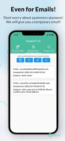 Receive SMS Online 3.2.0 APK MOD تحميل مجاني كامل