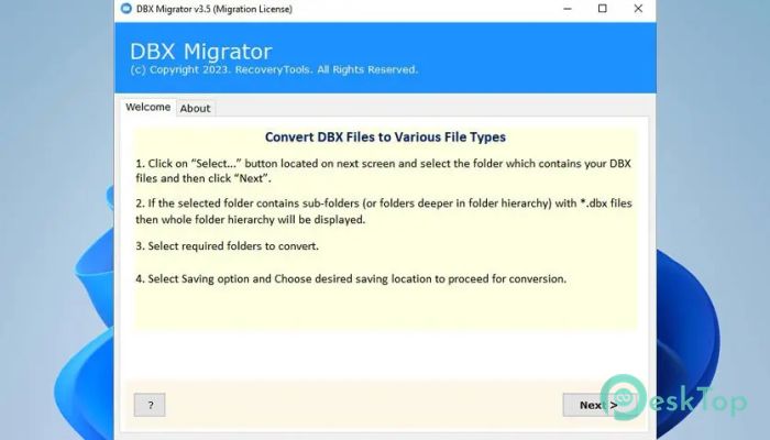 Download Turgs DBX Migrator 3.5 Free Full Activated