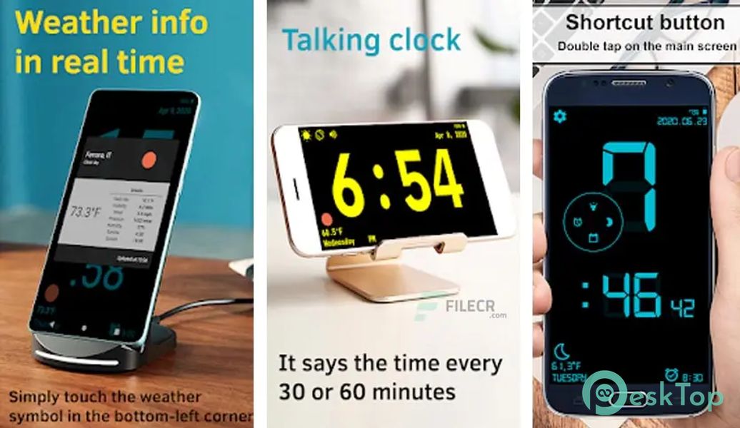 Huge Digital Clock 8.0.4 APK MOD Unlocked (Full) Free Download