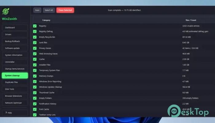 Descargar WinZenith 1.2.1 Completo Activado Gratis