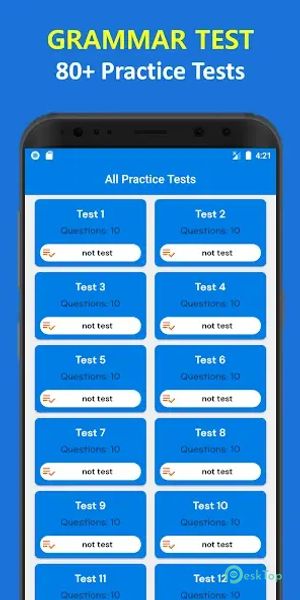 English Grammar Learn & Test0 4.1 build 40 APK MOD Tam Ücretsiz İndir
