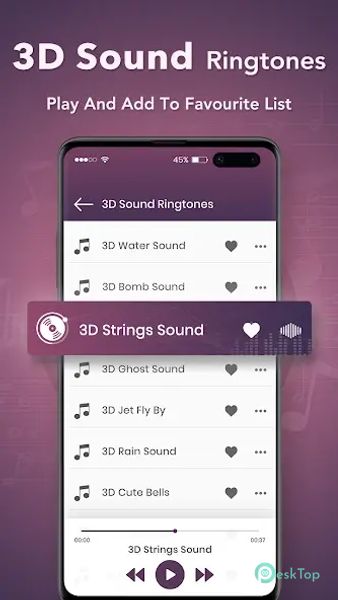 3D Sound Ringtone 1.4 APK MOD Tam Ücretsiz İndir