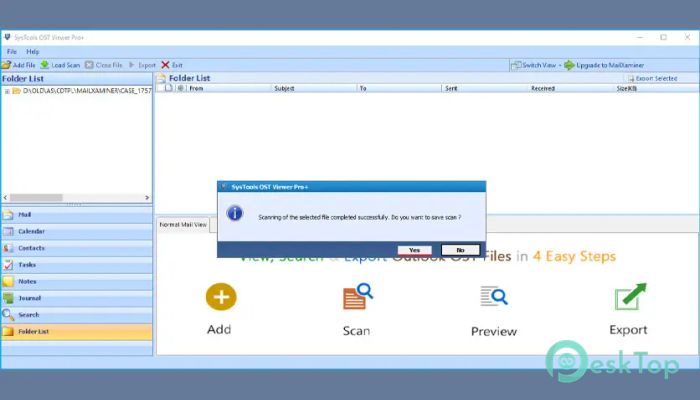Télécharger SysTools OST Viewer Pro Plus 4.0 Gratuitement Activé Complètement