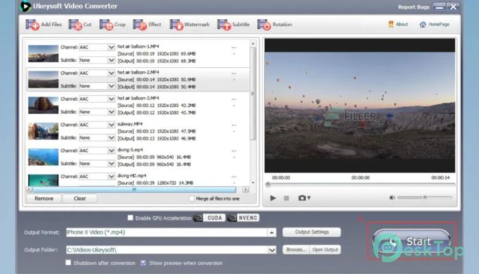  تحميل برنامج UkeySoft Video Converter  11.0.0 برابط مباشر