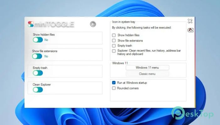 Télécharger GDZSoft miniToggle 1.3 Gratuitement Activé Complètement