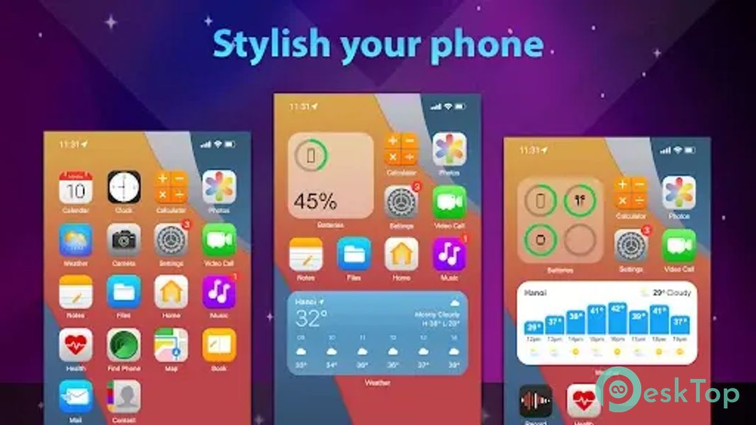 Phone 15 Launcher, OS 17 v9.2.9 APK MOD Descarga gratuita completa