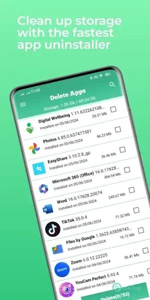 Delete App: Fast Uninstall App 8.6.25 APK MOD تحميل مجاني كامل