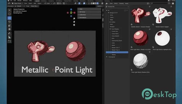 Superhive Market - Sakuga Toon Shader Cycles - Eevee