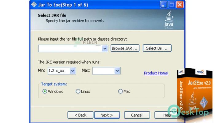 Download Jar2Exe  2.5.4.1285 Free Full Activated