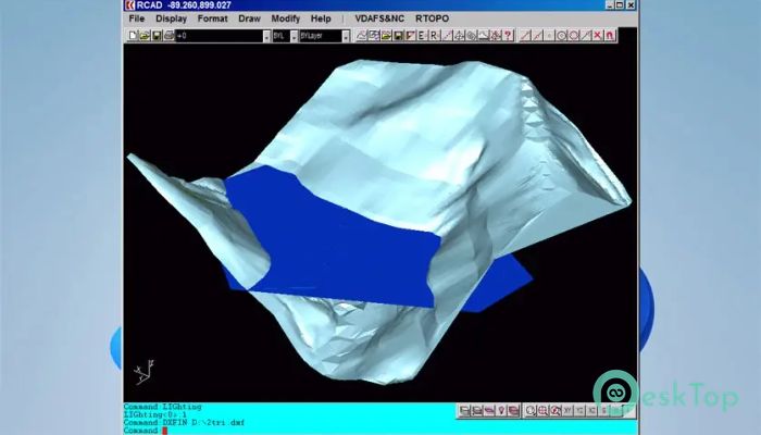 RTOPO Hydrology CAD for Topography