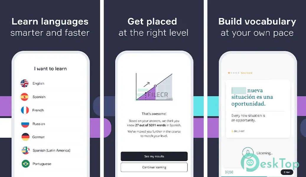 Lingvist: Learn Languages Fast 2.75.9 APK MOD Полная бесплатная загрузка