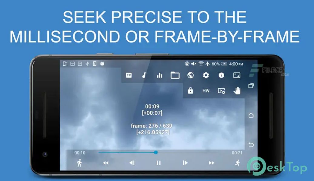 Precise Frame MPV Video Player v2.9.6 APK MOD Полная бесплатная загрузка
