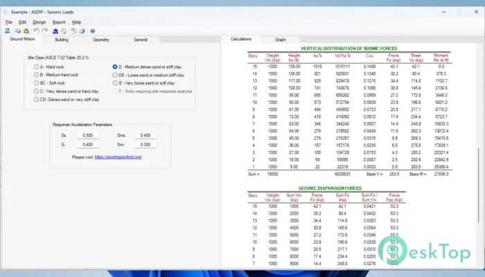 ASDIP Analysis 2.0.0.0 完全アクティベート版を無料でダウンロード
