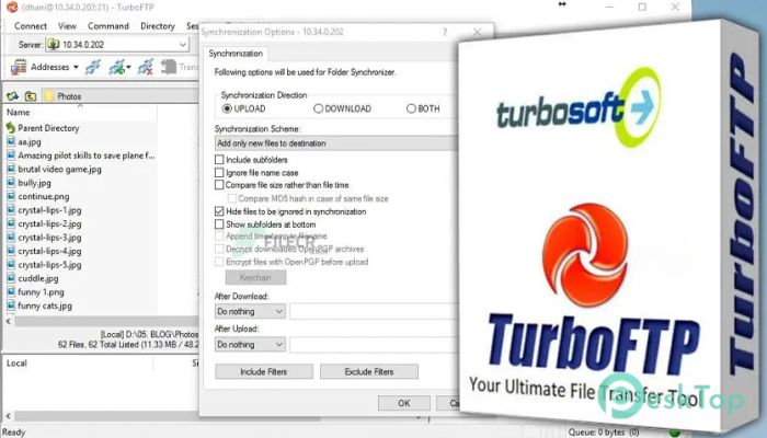 Télécharger TurboFTP Corporate 7.14.1564 Gratuitement Activé Complètement