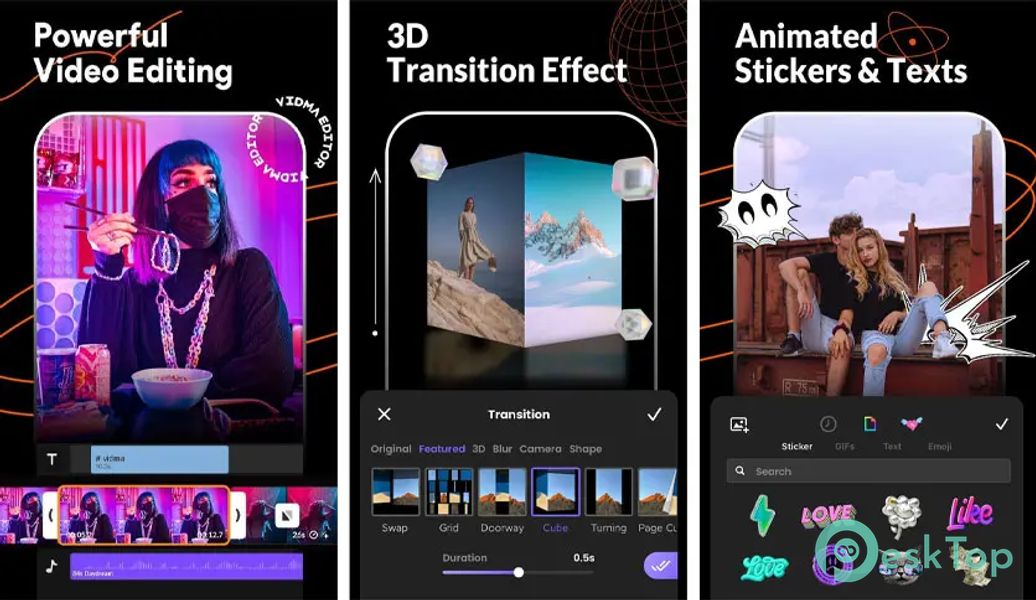 AI Video Editor - Vidma AI 2.15.6 APK MOD Полная бесплатная загрузка