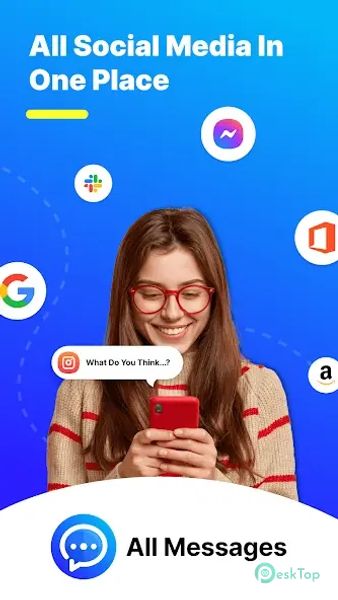 Messenger App - All Social App 1.6 APK MOD Unlocked (Full) Free Download