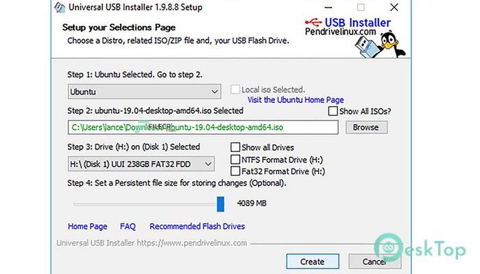  تحميل برنامج Universal USB Installer 2.0.1.5 برابط مباشر