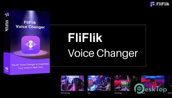 FliFlik Voice Changer 4.0.0 完全アクティベート版を無料でダウンロード