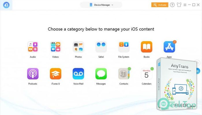 Download iMobie AnyTrans for iOS 8.9.2.20220210 Free Full Activated