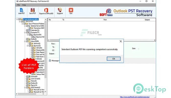  تحميل برنامج eSoftTools PST Recovery 6.5 برابط مباشر
