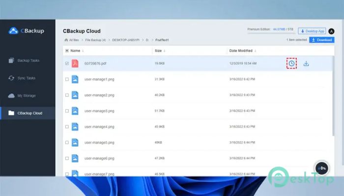 Download CBackup 1.0 Free Full Activated