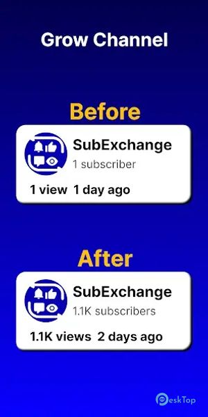 SubExchange - Get Subscribers 3.4 APK MOD フル無料ダウンロード