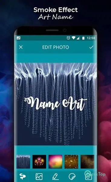 Smoke Name Art - Smoke Effect 1.1.0 APK MOD Unlocked (Full) Free Download