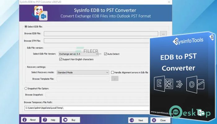 下载 SysInfoTools EDB to PST Converter 22.0 免费完整激活版