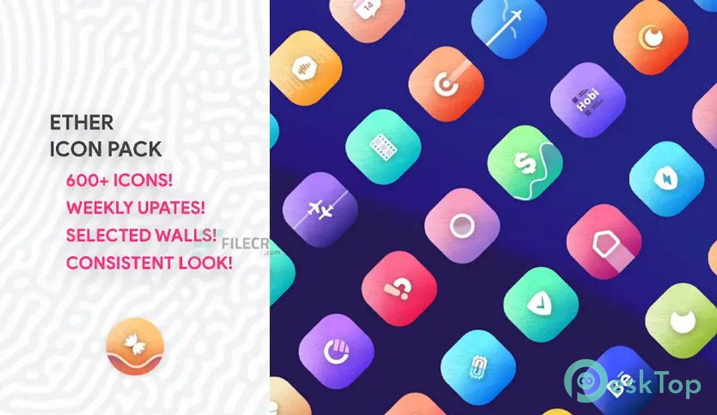 Ether Icon Pack  APK MOD Descarga gratuita completa