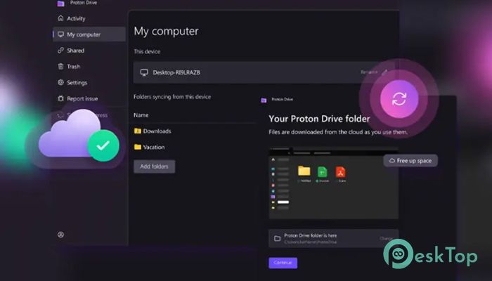 Proton Drive 1.6.2 完全アクティベート版を無料でダウンロード