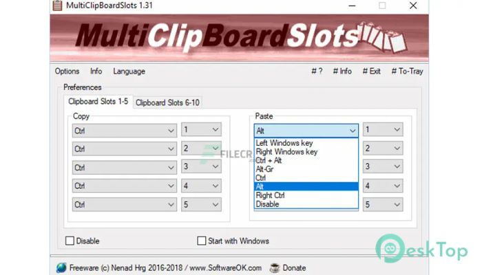 MultiClipBoardSlots 3.28 download the new version for windows