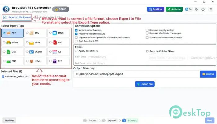 下载 BreviSoft PST Converter 1.0 免费完整激活版