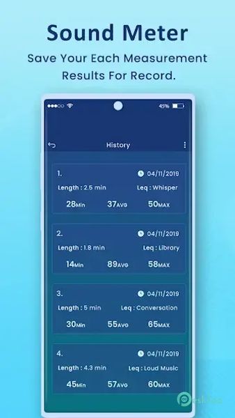 Sound Meter : Noise Detector 1.3 APK MOD تحميل مجاني كامل