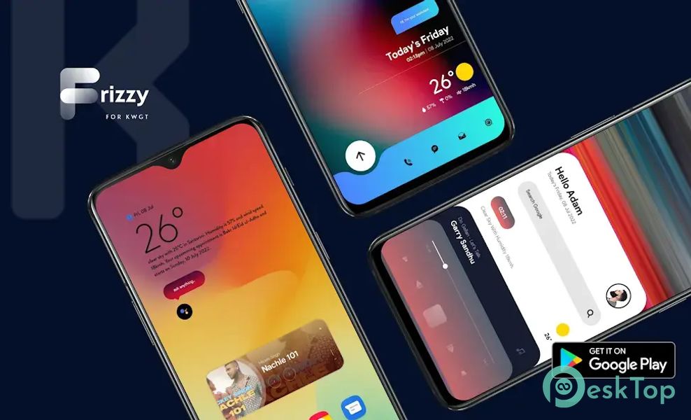 Frizzy KWGT 16.0 APK MOD Unlocked (Full) Free Download