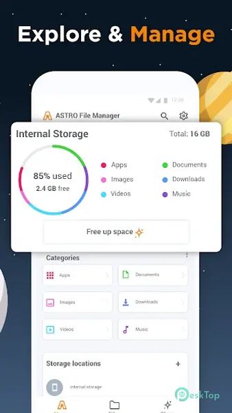 ASTRO File Manager & Cleaner 8.15.1 APK MOD تحميل مجاني كامل