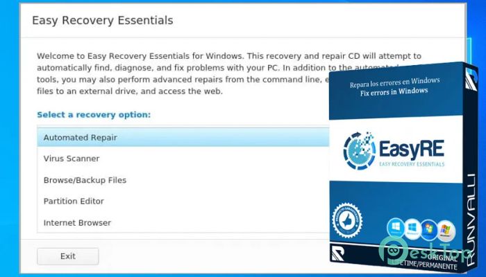 Download Easy Recovery Essentials (EasyRE) Home v1.0 Free Full Activated