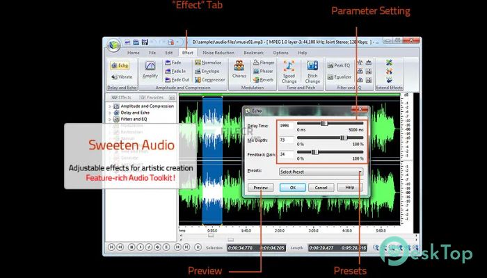 تحميل برنامج Free Audio Editor  1.1.39.1024 Premium برابط مباشر
