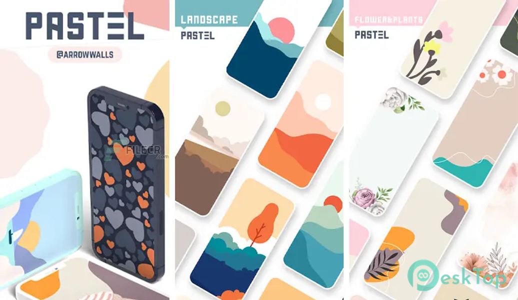 Pastel Wallpapers v2.3 APK MOD Полная бесплатная загрузка