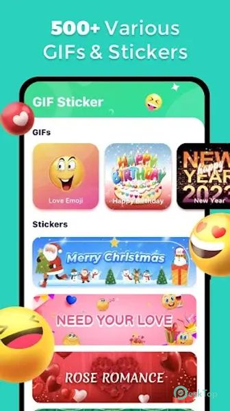 GIF Sticker & WAsticker 2.1.5 APK MOD Tam Ücretsiz İndir