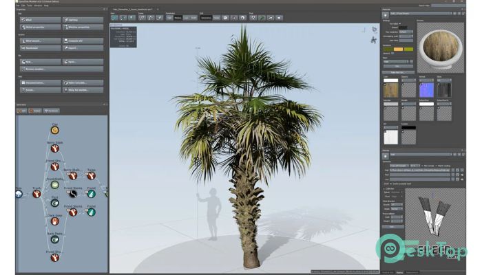 Download SpeedTree Modeler  9.1.3 Cinema Edition Free Full Activated
