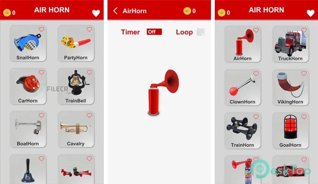 Air Horn Sounds – Siren Prank v1.14 APK MOD Tam Ücretsiz İndir