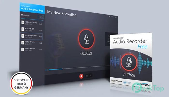  تحميل برنامج Ashampoo Audio Recorder 1.0.1 برابط مباشر