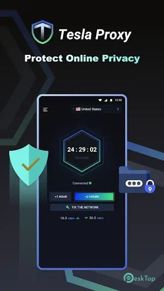 Tesla Proxy - Unlimited & Safe 1.3.004 APK MOD 完整免费下载
