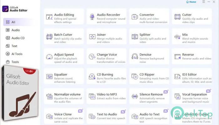 Download GiliSoft Audio Editor 3.0 Free Full Activated