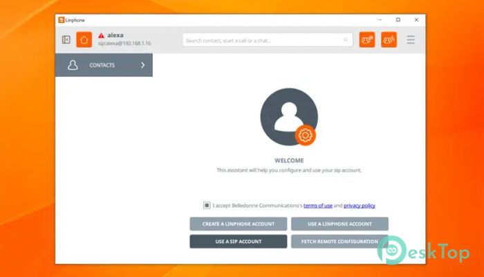 Linphone 6.1.2 Tam Sürüm Aktif Edilmiş Ücretsiz İndir