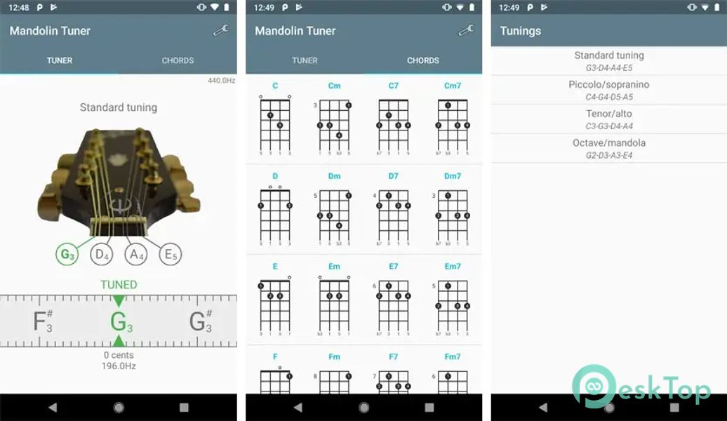 Mandolin Tuner v1.3.4 APK MOD Unlocked (Full) Free Download